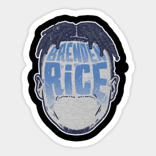 Brenden Rice Los Angeles C Player Silhouette Sticker